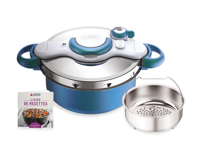 COCOTTE CLIPSO MINUT DUO 5L BLEU
